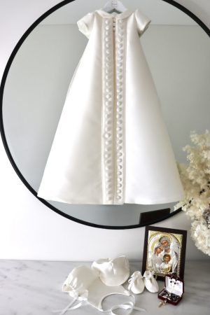 Roman Jacket & Romper Christening set